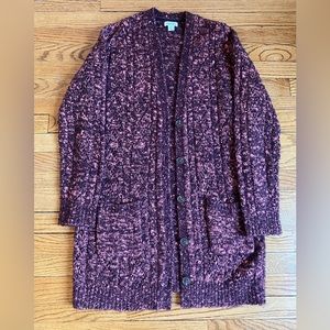 Sundance - cotton/wool blend cardigan sweater - size XS, lightly worn